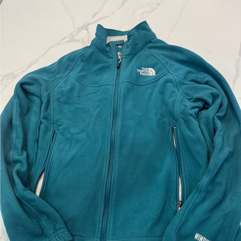 The North Face Turquoise Fleece Jacket